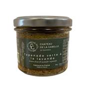 Tapenade verte à la fleur de lavande, Château de la Gabelle, 90g