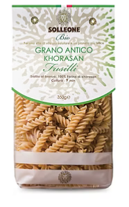 Penne Rigate Khorosan, Solleone Bio, 350g*