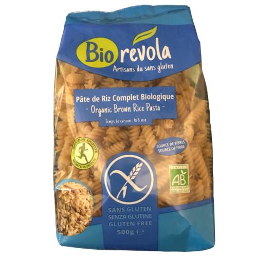 Fusilli riz complet sans gluten, BioRévola, 500g*