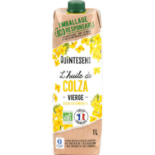 Huile de Colza Eco-responsable, Quintesens, 1l