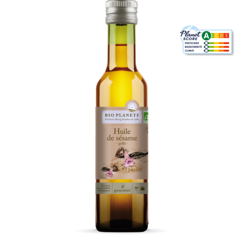 Huile de sésame grillé, Bio Planète, 250ml*