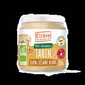 Purée de tahin, 100% sésame blanc d'amande, Elibio, 250g*