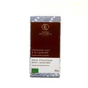 Chocolat noir à la fleur de lavande, Château de la Gabelle, 30g