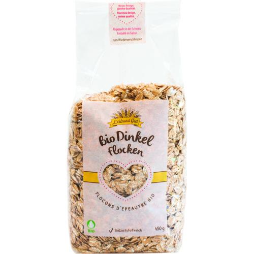 Flocons d'épeautre BIO (Label Knospe) Import, Leib und Gut, 450g*