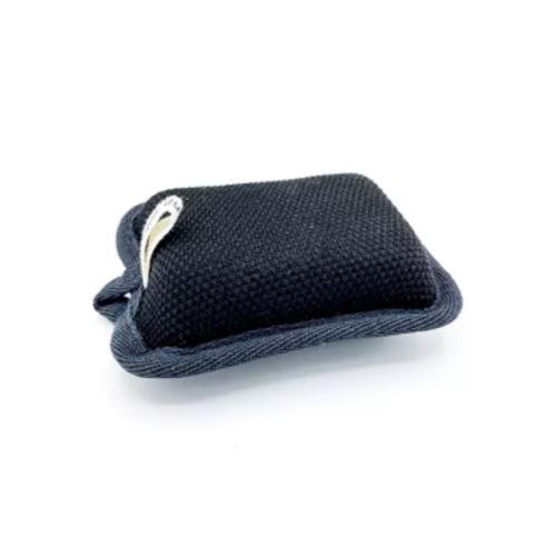 Eponge coton noire double face, Compagnie du bicarbonate