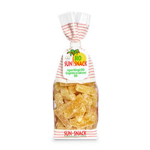 Gingembre en bâtonnets BIO, Sun Snack, 200g*