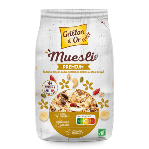 Muesli premium, Grillon d'Or, 500g*