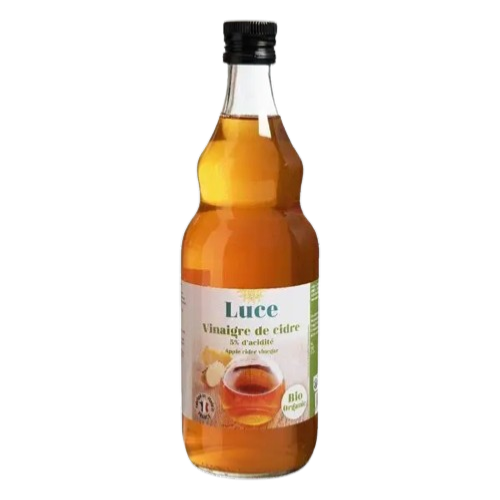 Vinaigre de cidre non pasteurisé, Luce, 0.75l*