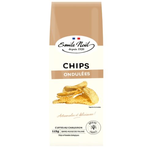 Chips Ondulée Bio, Emile Noël, 115grs*