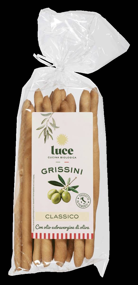 Gressin nature huile olive, Luce, 150g