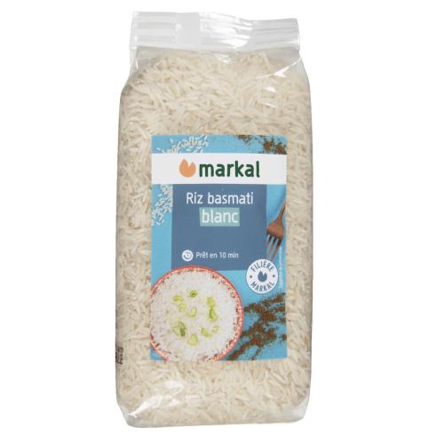 Riz basmati blanc bio, Markal, 500g*