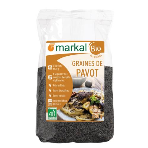 Graines de pavot, Markal, 250g*