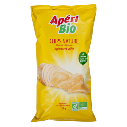 Chips nature, Apéri Bio, 125g*