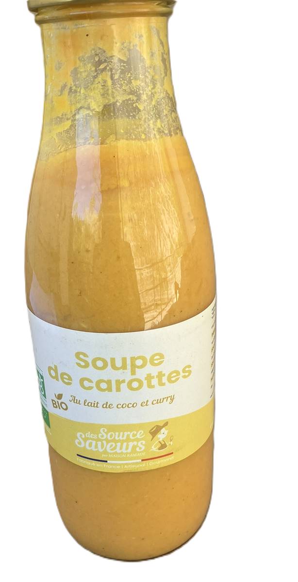 Soupe de carotte au curry, Pascal Ramade, 480ml*