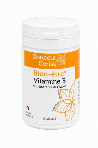 Vitamines B, Douceur Cerise, 60 gélules*