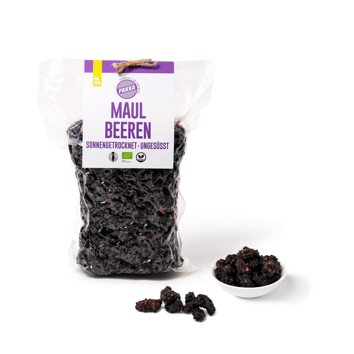 Mûres noires (nur bio), Pakka, 1kg*