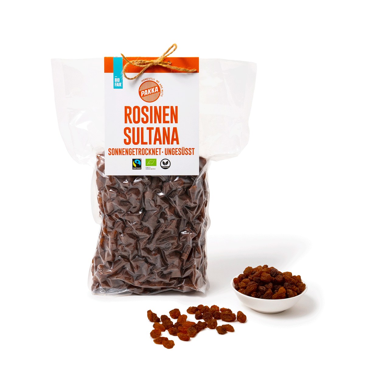 Sultanines non huilés, Pakka, 1kg*