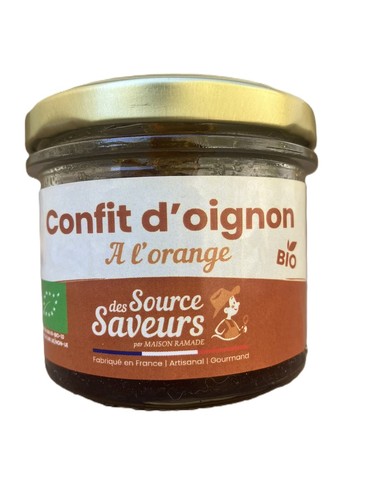 Confit d'Oignon miel et orange, Pascal Ramade, 100g*