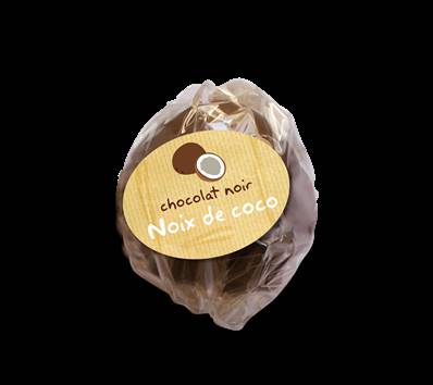 Rocher à la noix de coco, Façon Chocolat
