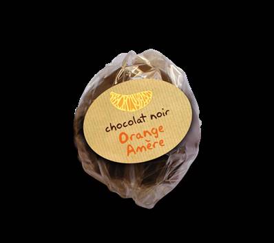 Rocher orange amère, Façon Chocolat