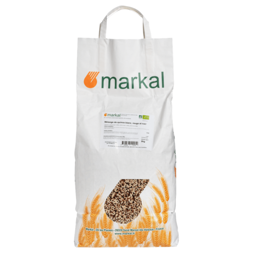Trio quinoa blanc-rouge-noir, Markal, 5kg*
