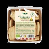 Mini focaccia huile olive, Luce, 100g