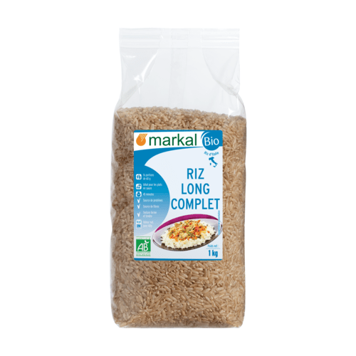 Riz long complet, Markal, 1kg*