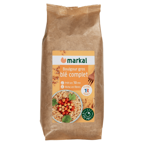 Boulgour gros de blé complet, Markal, 500g*