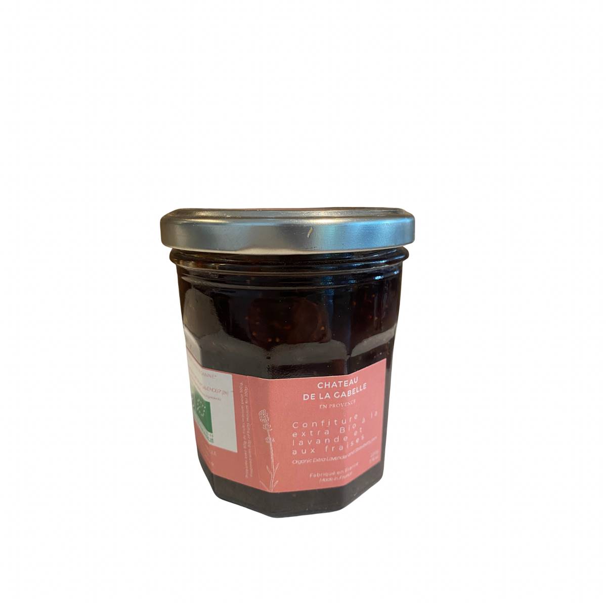 Confiture Fraise lavande, Château de la Gabelle, 220g