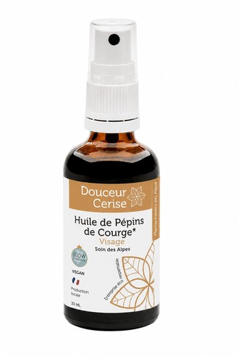 Huile de pépins de courge, Douceur Cerise, 30ml*
