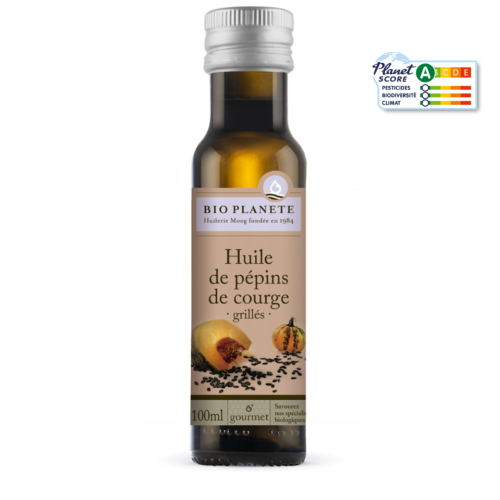 Huile de pépins de courge grillés, Bio Planète, 25cl*