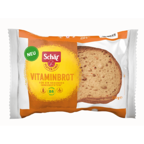 Pain vitaminé sans gluten, Schär, 250g