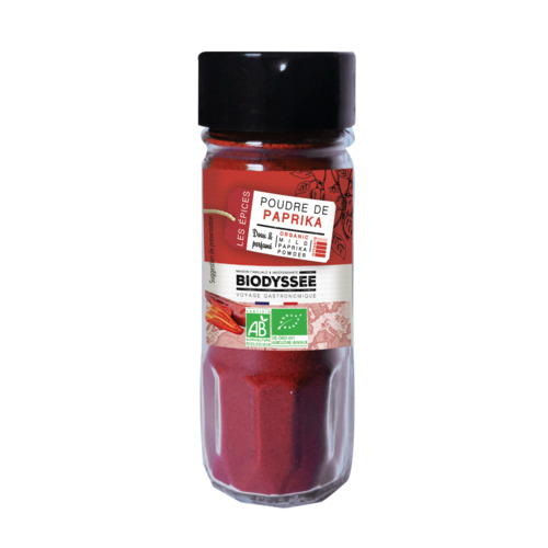 Paprika en poudre, Biodyssée, 50g*