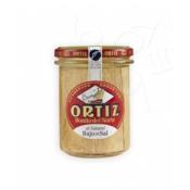 Weißer Germon-Thunfisch in natürlichem Aufguss ohne Salz - Glasgefäß, Ortiz, 220g*