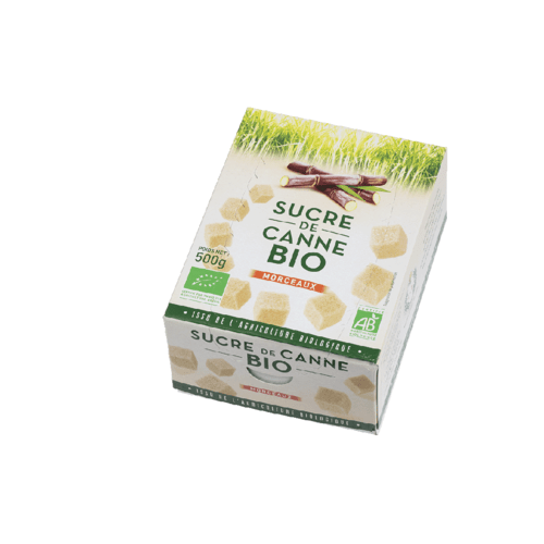 Sucre de canne non raffiné morceaux, Markal, 500g*