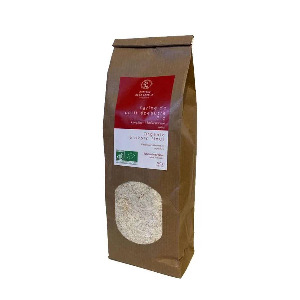 Petit épeautre Farine, Château de la Gabelle, 500g