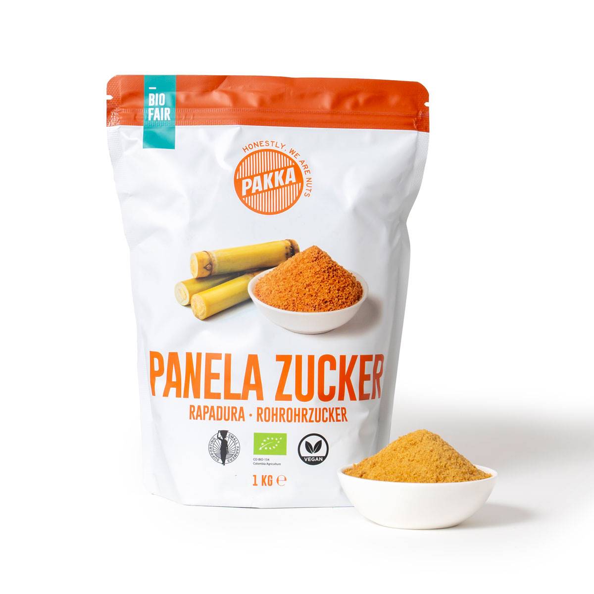 Panela sucre de canne brut non raffiné, Pakka, 1kg*