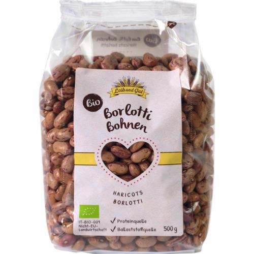 Haricots Borlotti BIO, Leib und Gut, 500g*