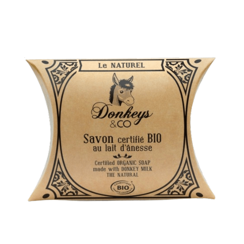Savon au lait d'ânesse naturel, Donkeys & Co, 100g*