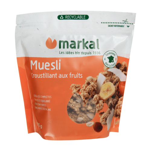 Muesli croustillant fruits, Markal, 375g*