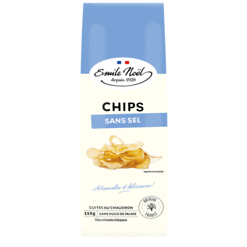 Chips Sans Sel Bio, Emile Noël, 115g*