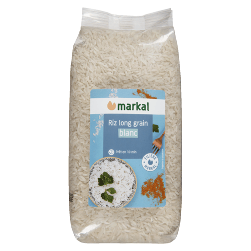 Riz long grain blanc, Markal, 1kg*