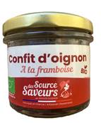 Confit d'Oignons Miel et Framboise, Pascal Ramade, 100g