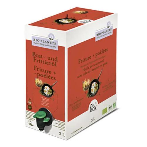 Huile pour friture poêlée, Bio Planète, 3l*