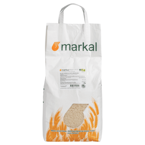 Riz long blanc de Camargue, Markal, 5kg*