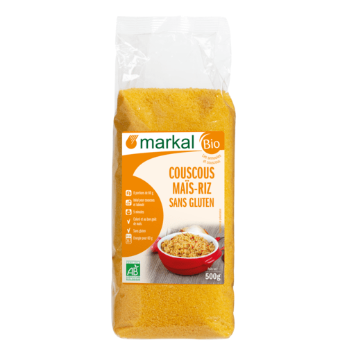 Couscous maïs-riz sans gluten, Markal, 500g*