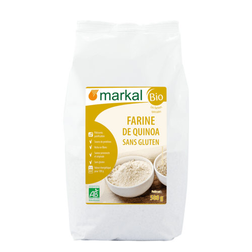 Farine de quinoa sans gluten, Markal, 500g*