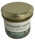 Tapenade verte aux amandes, Pascal Ramade, 100g*