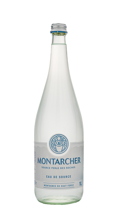 Eau de source plate, Montarcher, 1l