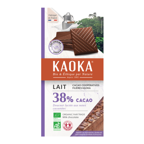 Chocolat au lait, Kaoka, 100g*